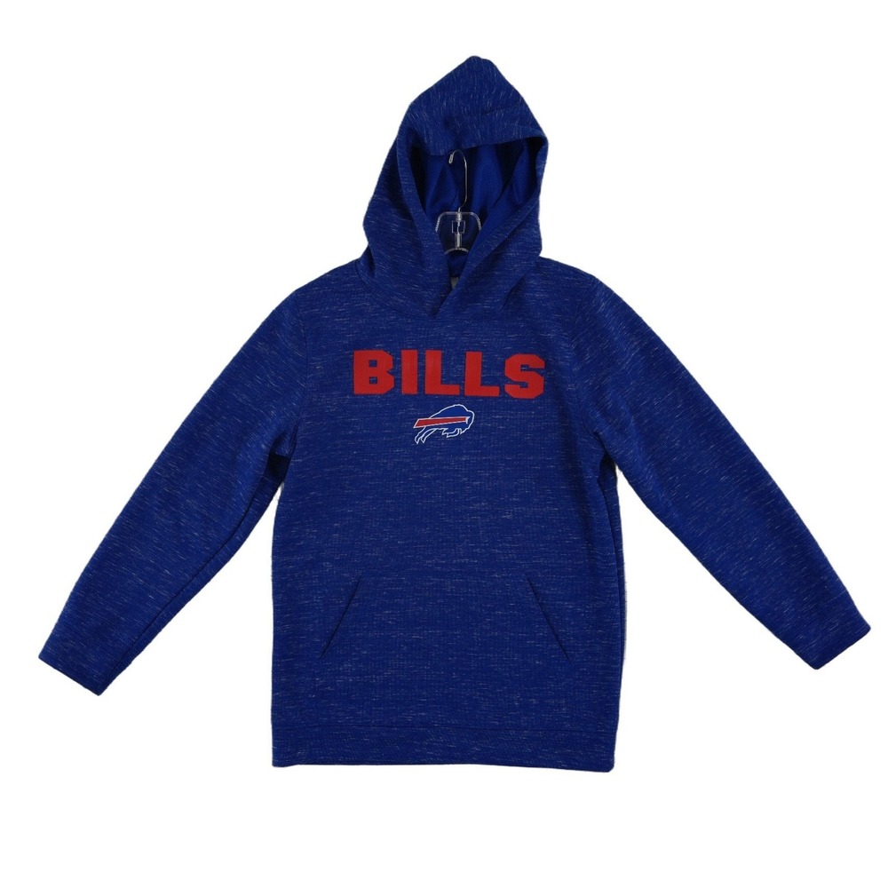 NFL Team Apparel Buffalo Bills Hoodie Youth's Size XL 14/16 Blue Sweatshirt